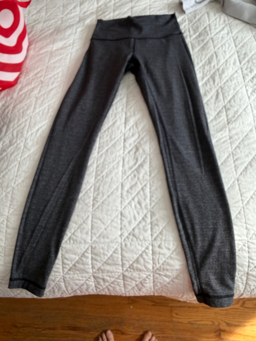 lululemon athletica Dark Charcoal Gray Full-Length Leggings